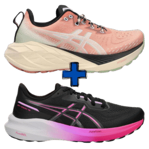 COMBO CON ZAPATILLAS Gt 1000 13 +Novablast 4 Tr mujer - 09